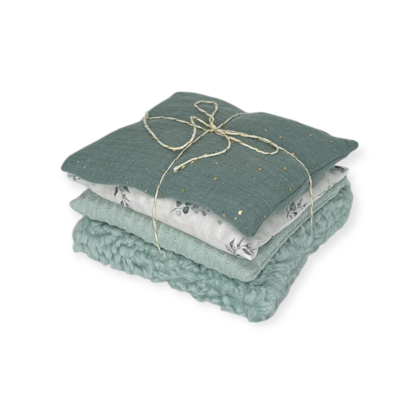 Sensorische pittenzakjes set - Leaves (4 stuks)