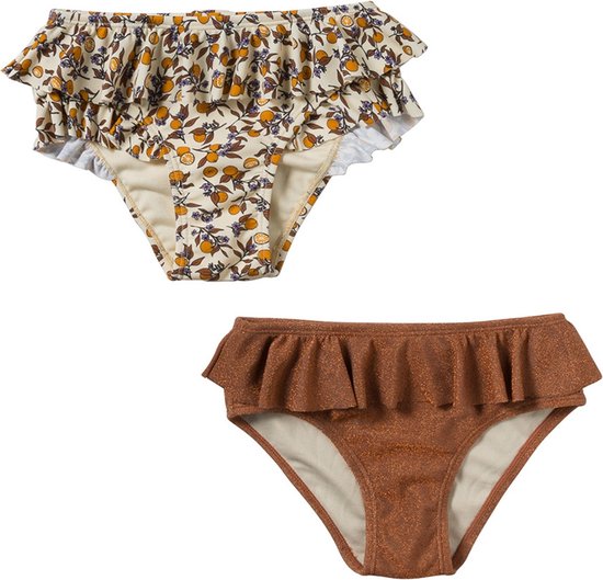 Salted stories bikini broekjes - L'Orange Sophie 2 pack (Maat 62/68)
