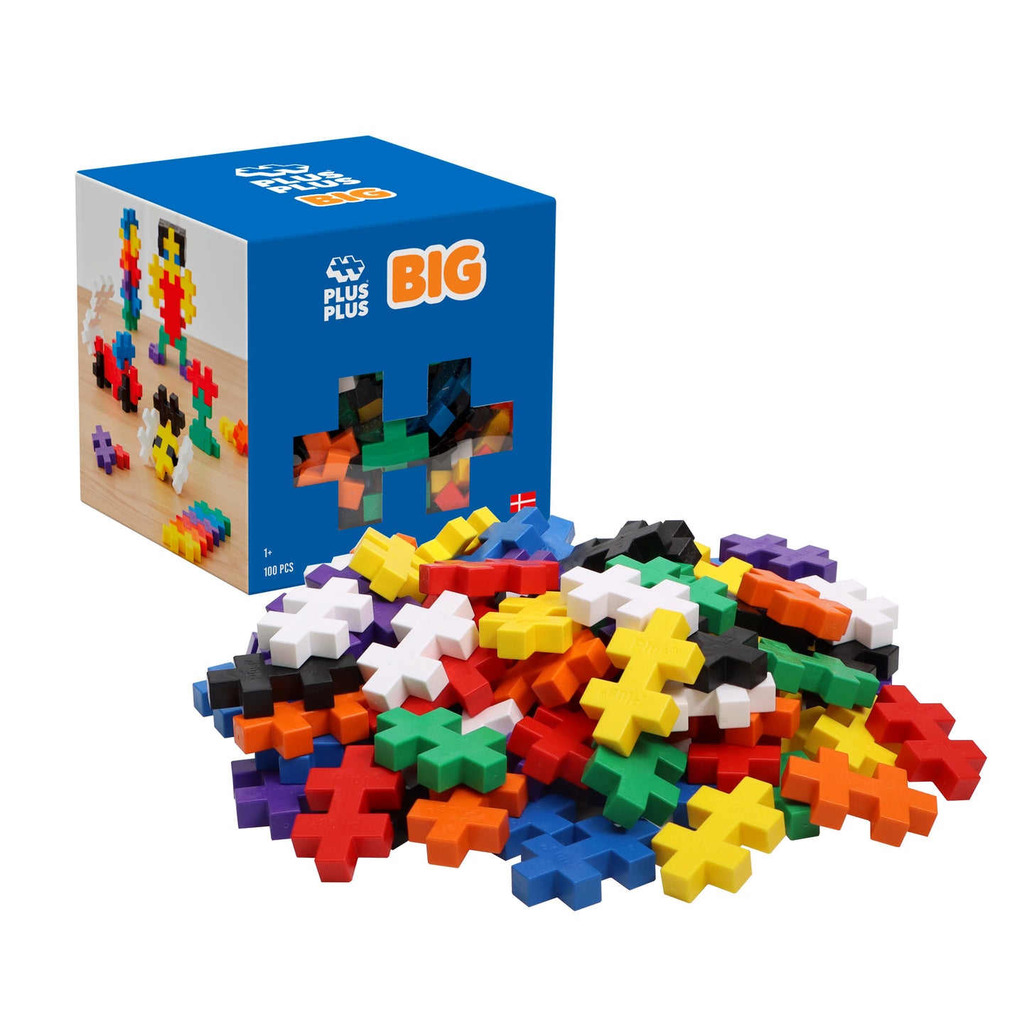 Plus-Plus BIG - Basic (100 stuks)