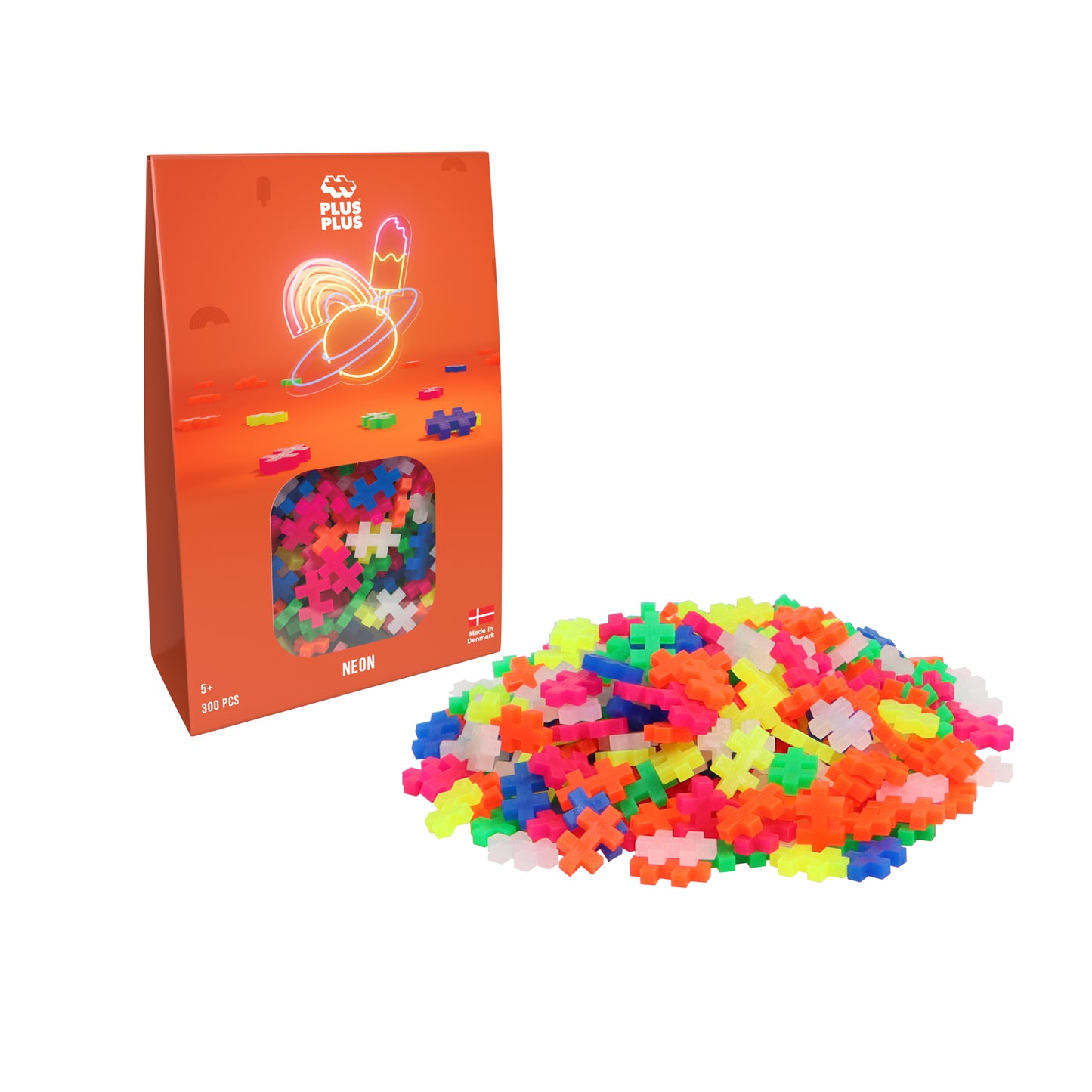Plus-Plus - Neon (300 stuks)