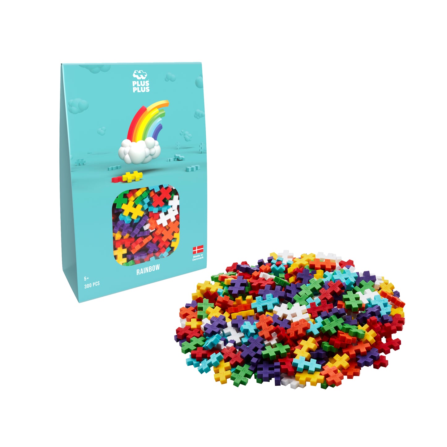 Plus-Plus - Regenboog (300 stuks)