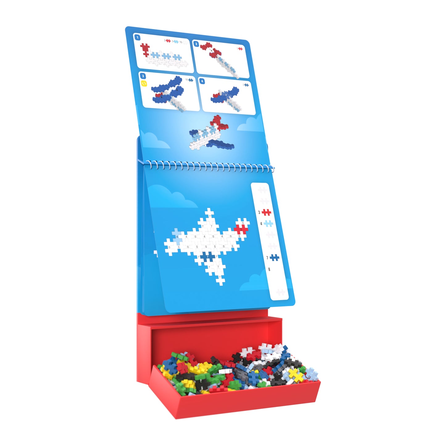 Plus-Plus activity pad - Transport
