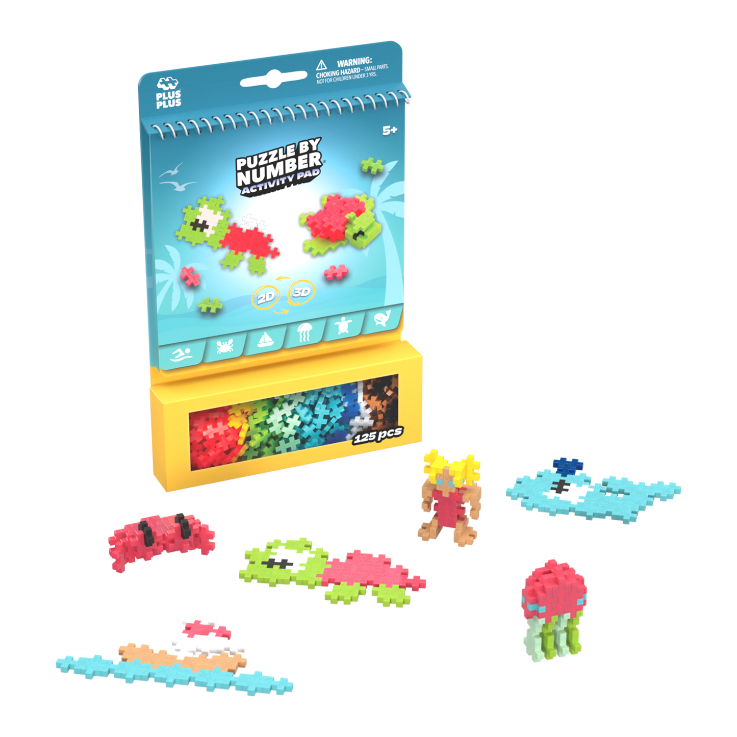 Plus-Plus activity pad - Oceaan