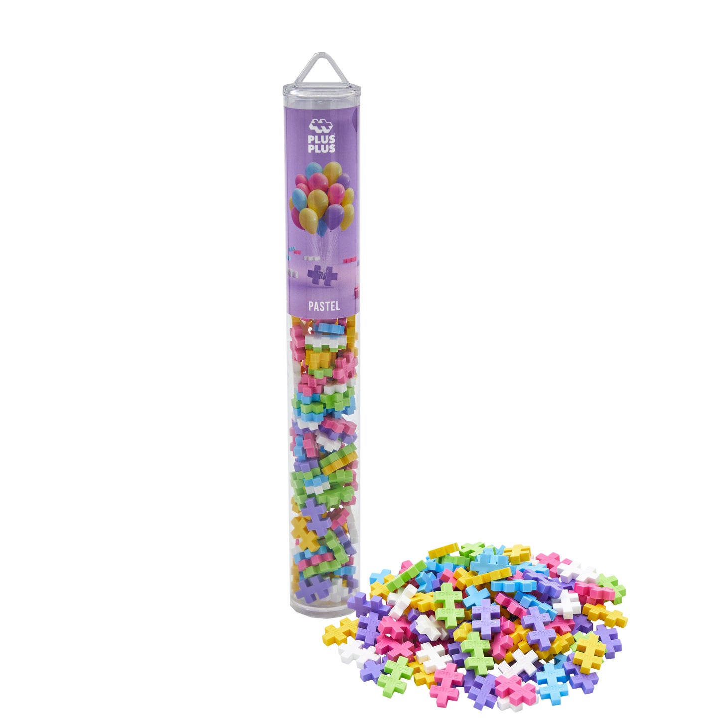 Plus-Plus tube - Pastel (100 stuks)