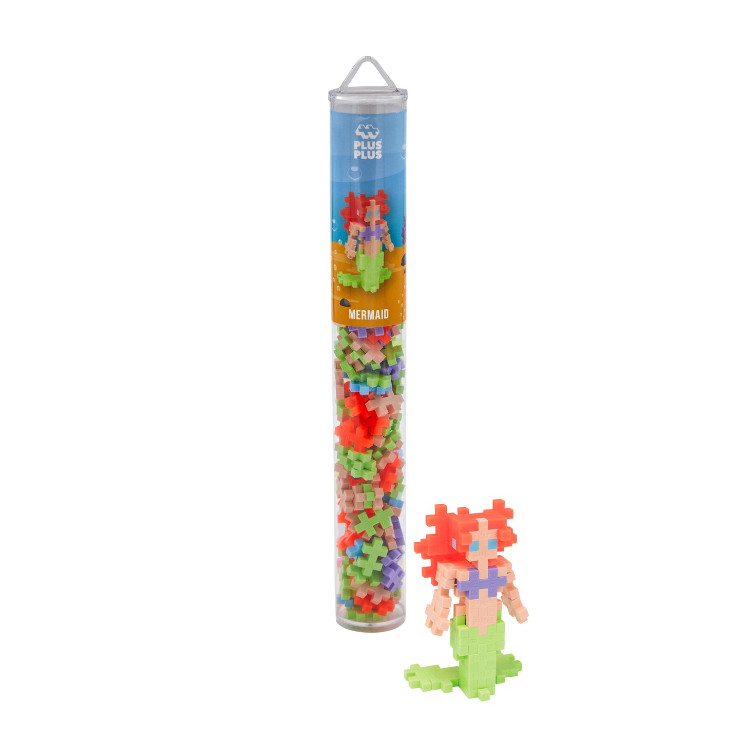 Plus - Plus tube - Zeemeermin (100 stuks)
