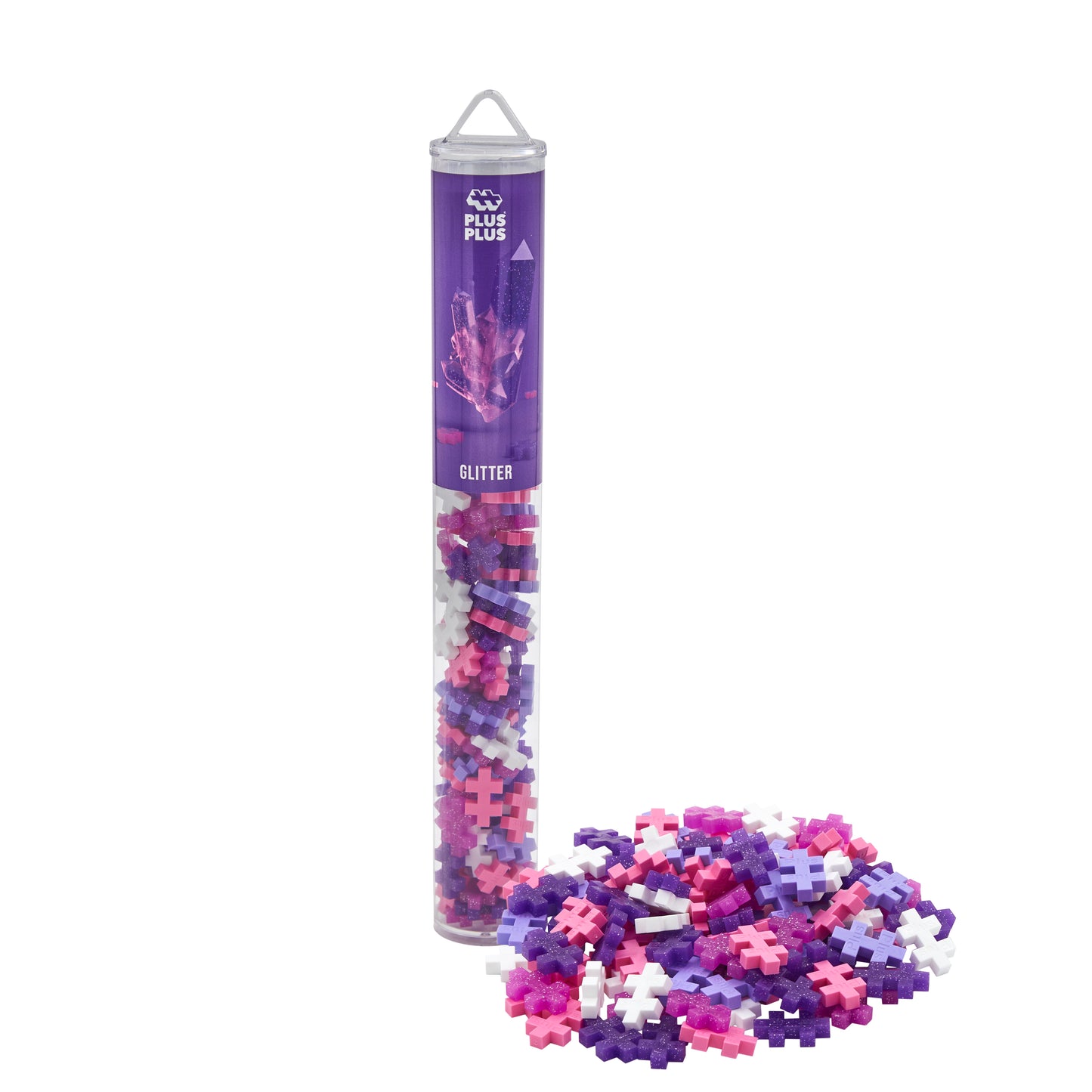 Plus-Plus tube - Glitter (100 stuks)