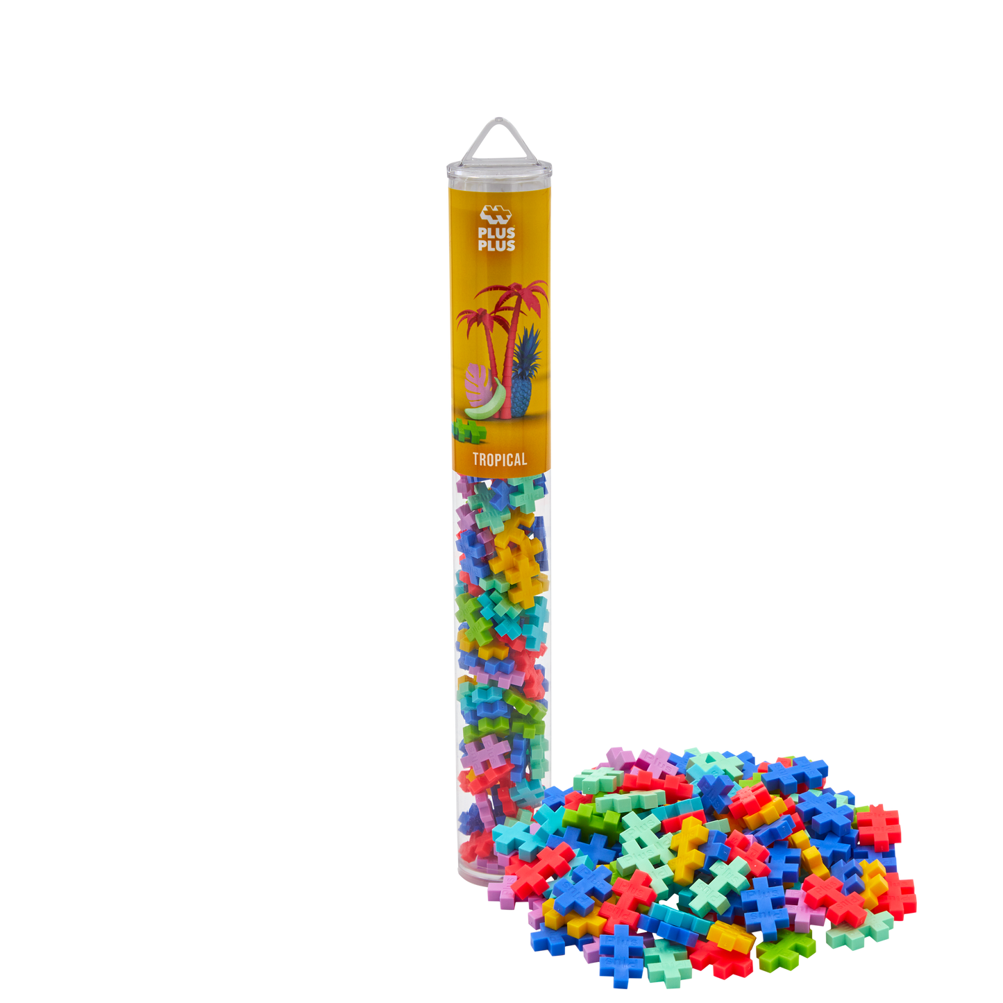 Plus-Plus tube - Tropical (100 stuks)