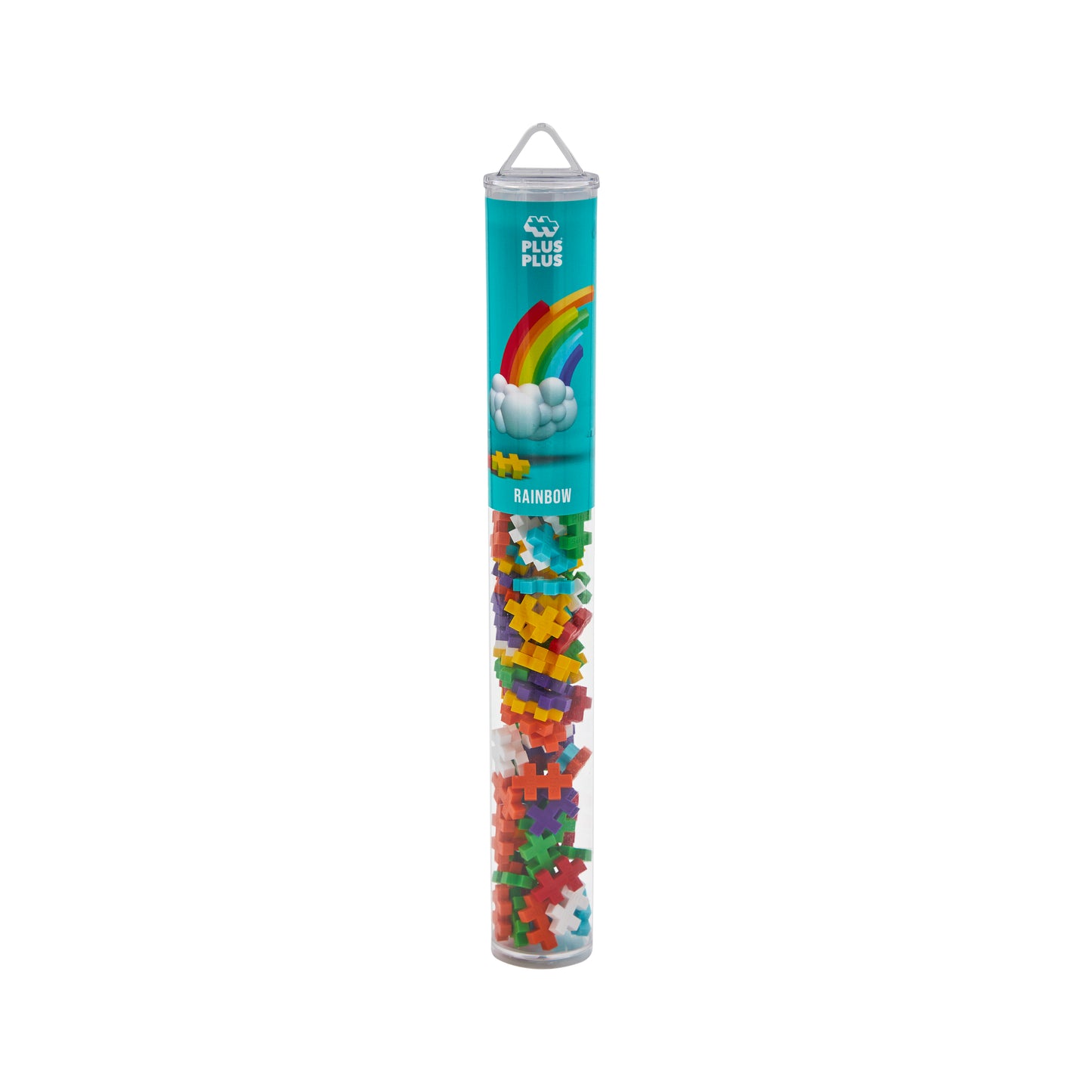 Plus-Plus tube - Rainbow (100 stuks)