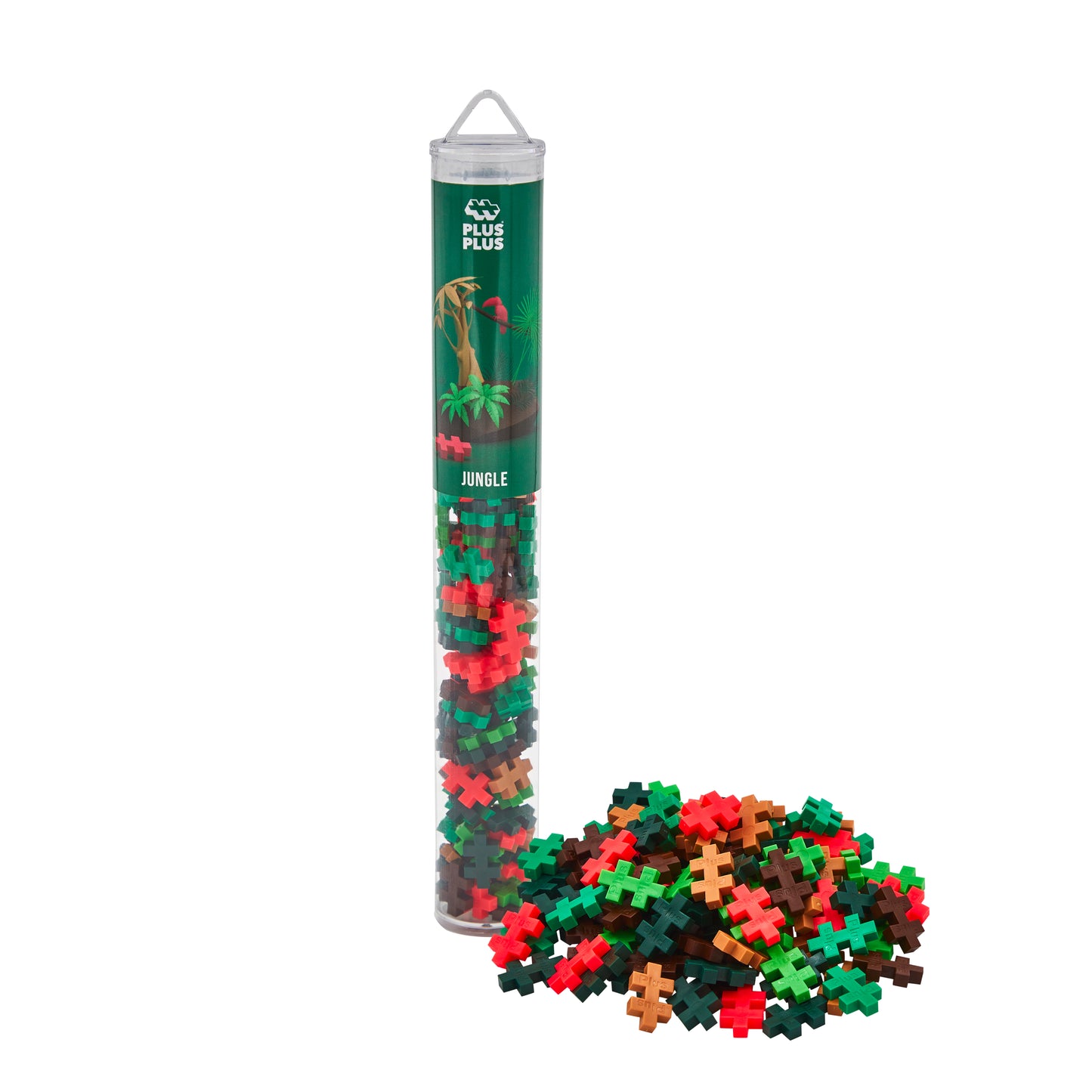 Plus-Plus tube - Jungle (100 stuks)