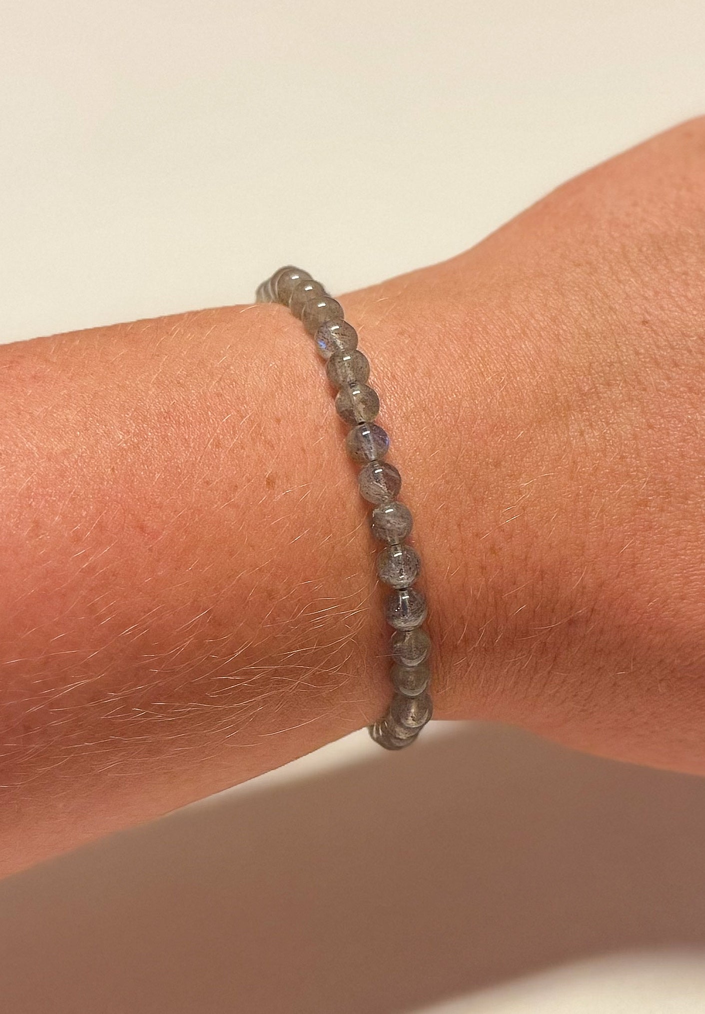 Labradoriet armband 4 mm
