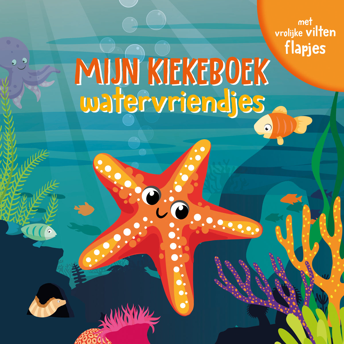 Mijn Kiekeboek | Watervriendjes | Flapjesboek