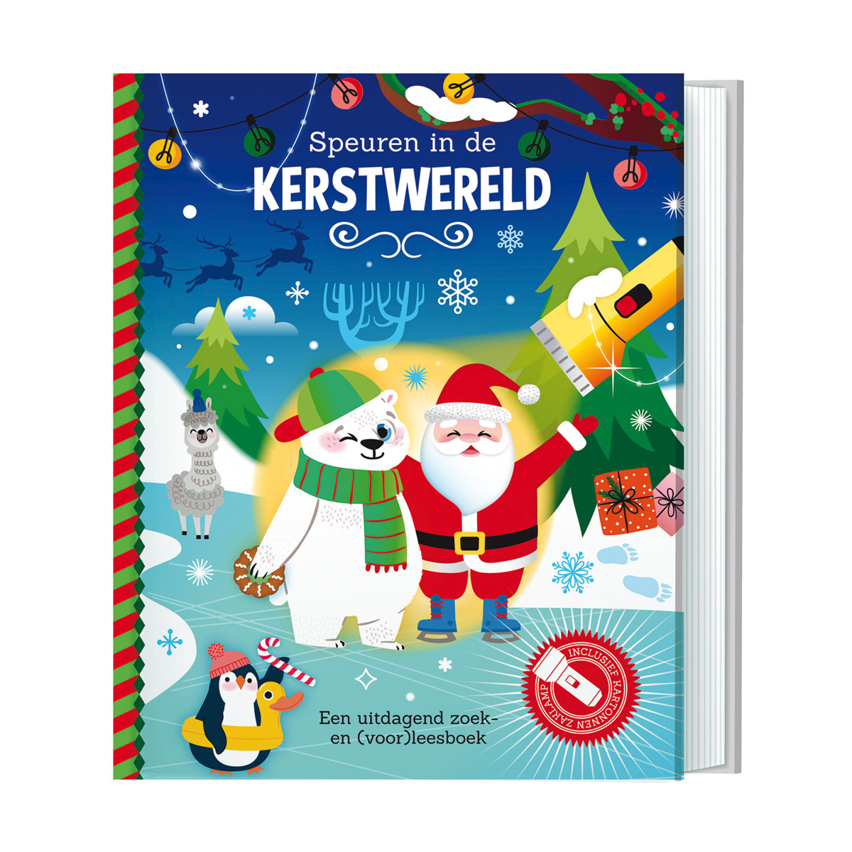 Zaklampboek - Speuren in de Kerstwereld