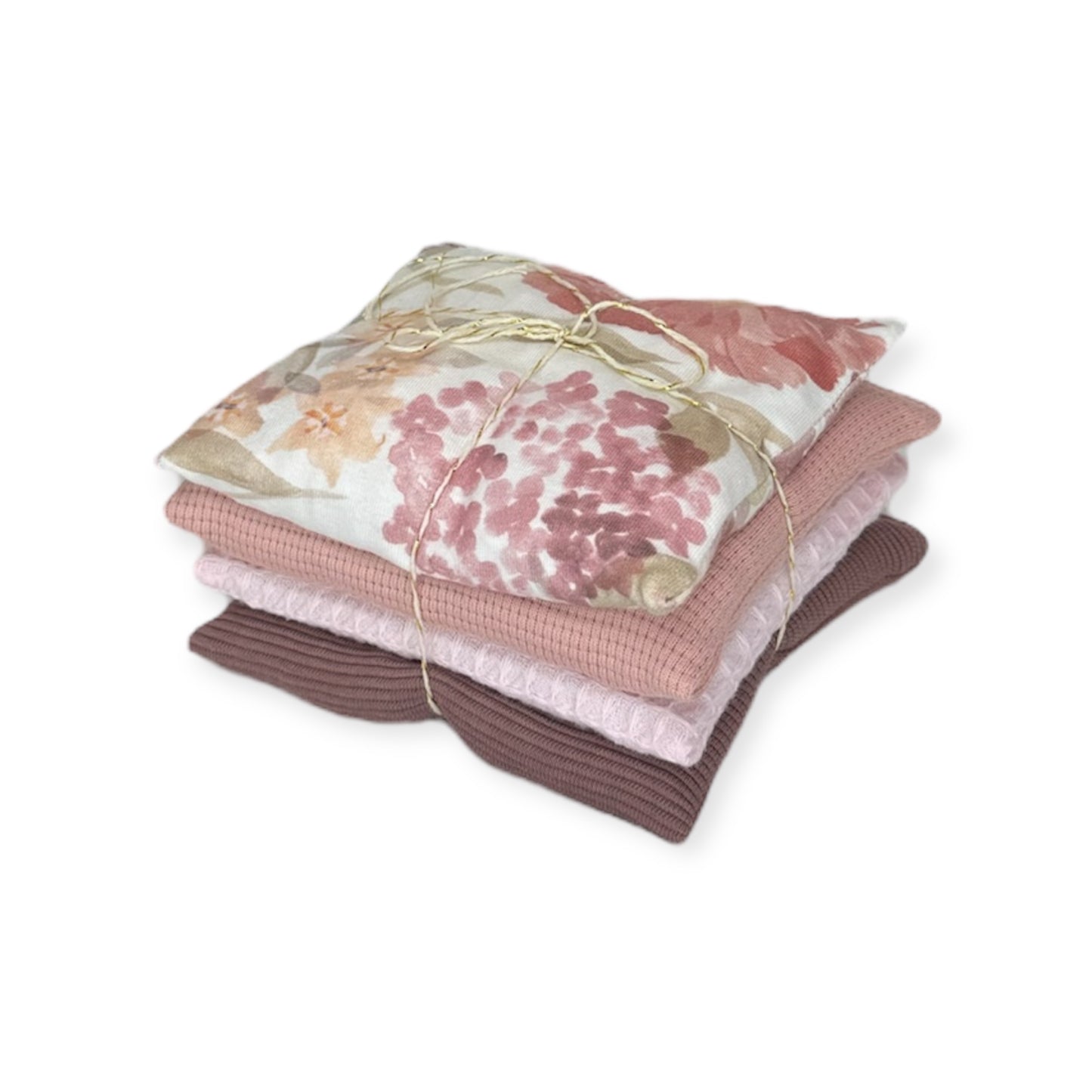 Sensorische pittenzakjes set - Flowers (4 stuks)