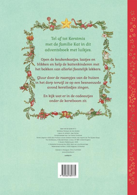 Adventsboek - Familie Kat viert samen Kerstmis