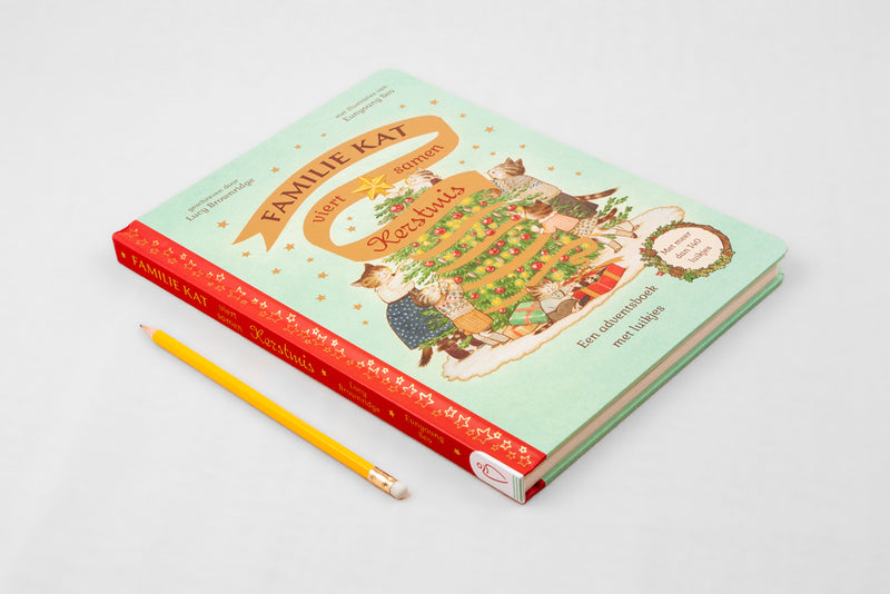 Adventsboek - Familie Kat viert samen Kerstmis