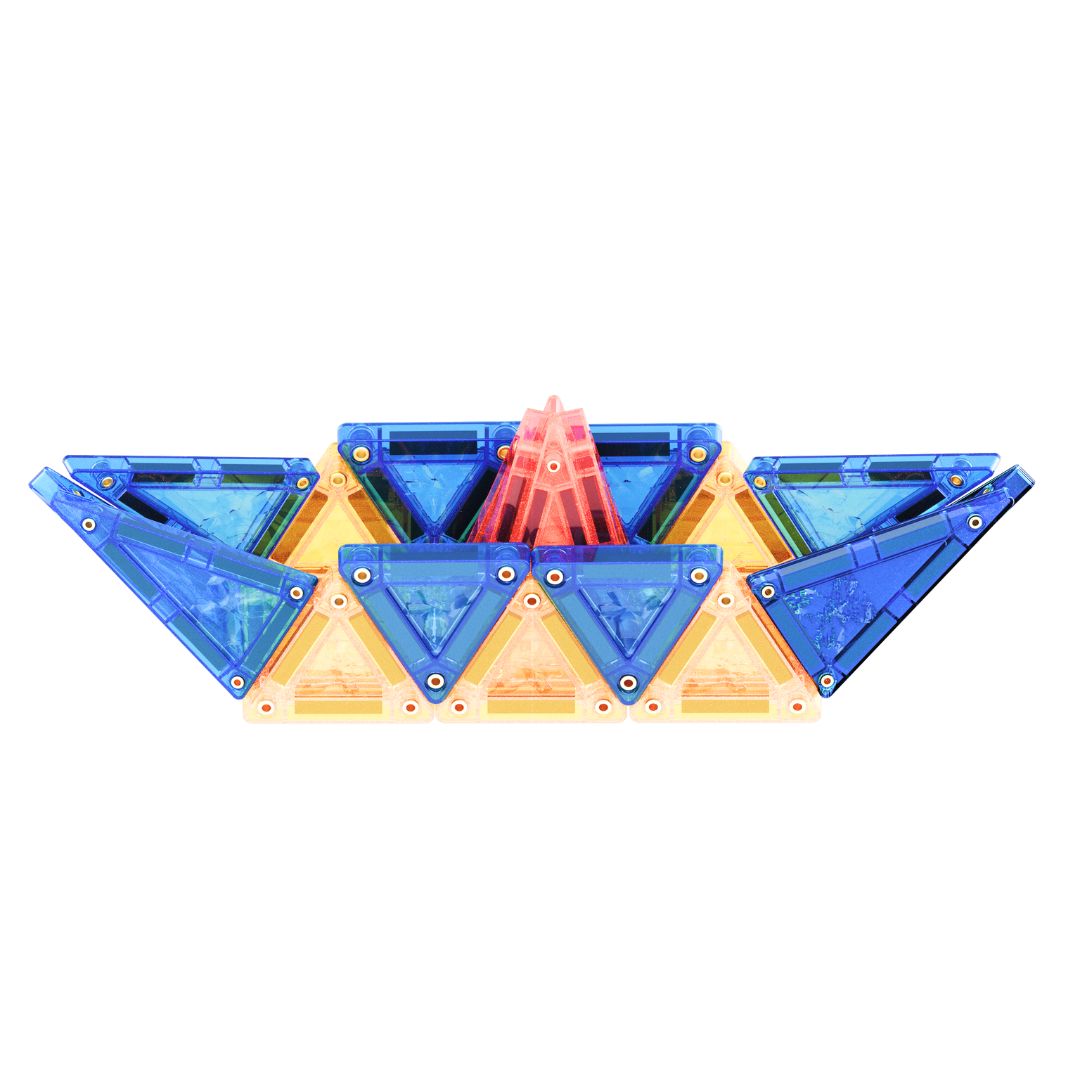 Magnetische tegels | Mini tiles | Pastel | Cleverclixx | 28 stuks