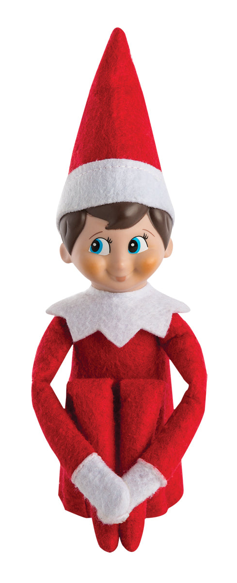 The elf on the shelf - Jongen met boek Nederlandstalig
