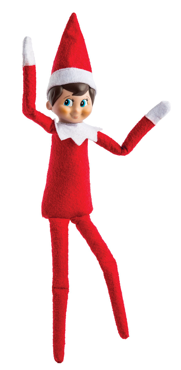 The elf on the shelf - Jongen met boek Nederlandstalig
