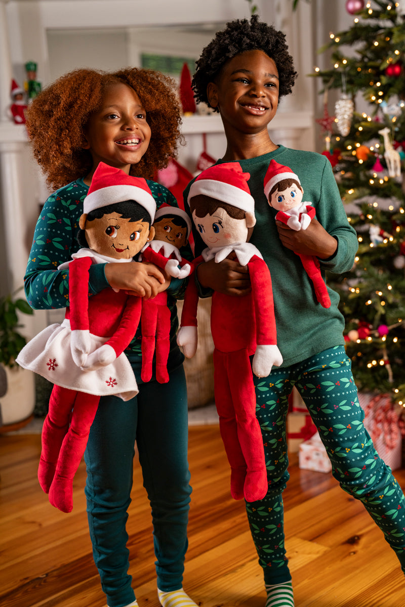 The elf on the shelf - Snuggler knuffelbare elf meisje (30 cm)