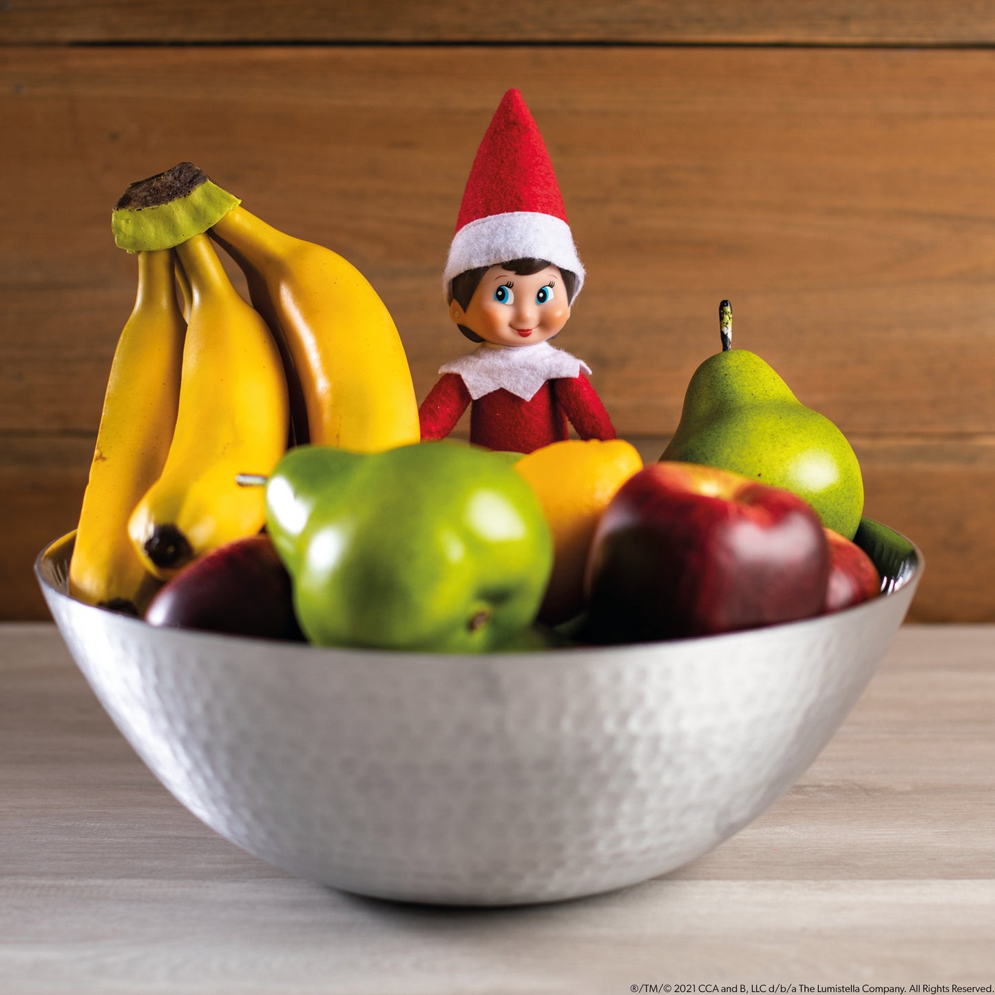 The elf on the shelf - Meisje met boek Nederlandstalig
