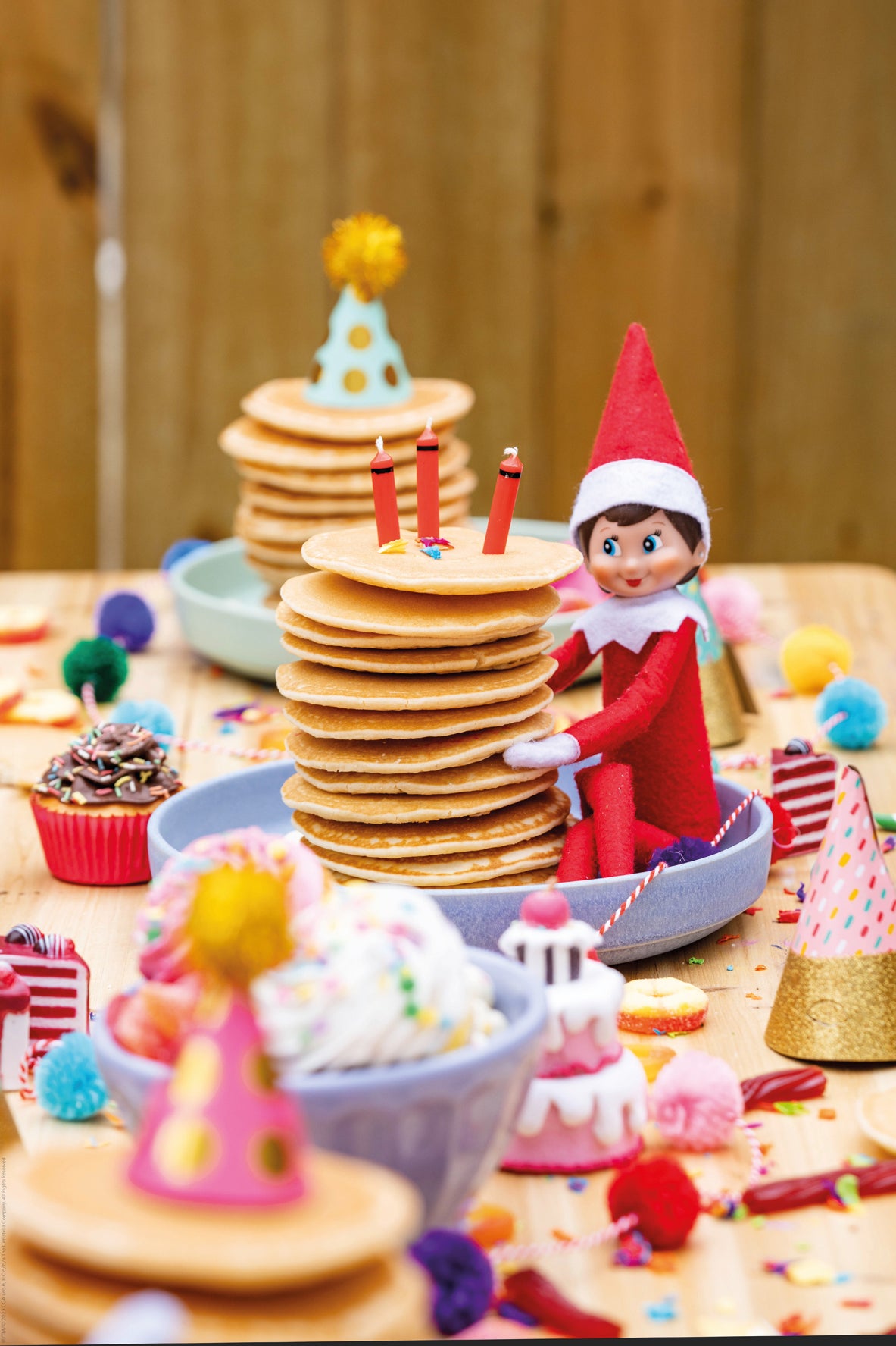 The elf on the shelf - Meisje met boek Nederlandstalig