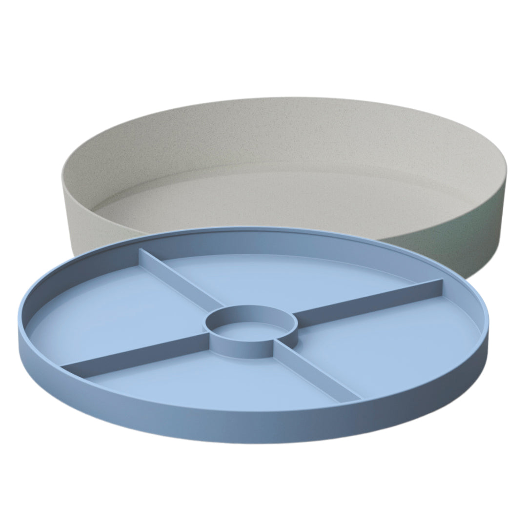 Jellystone play tray - Zachtblauw