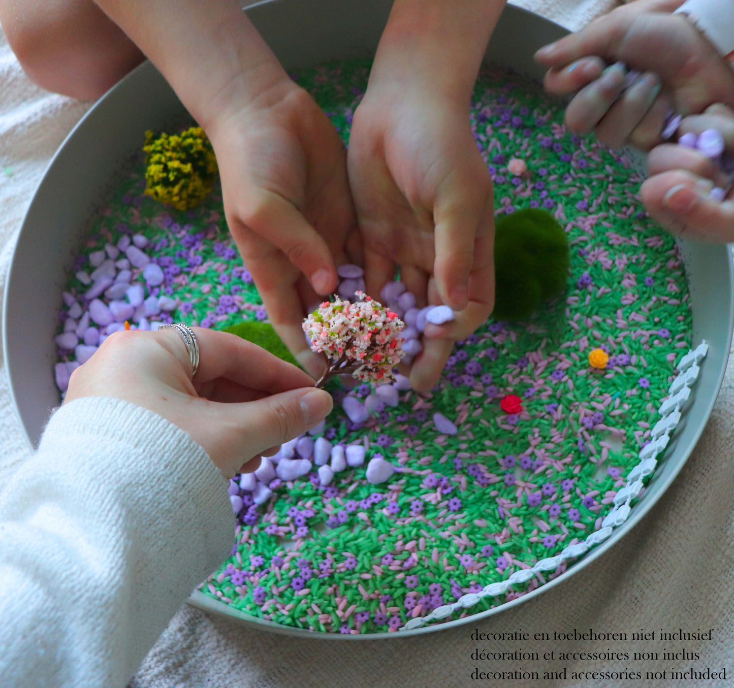 Jellystone play tray - Zachtblauw