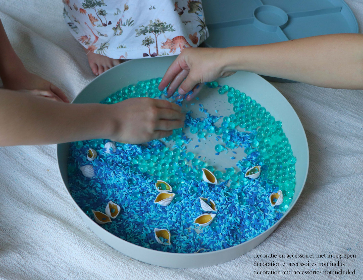 Jellystone play tray - Zachtblauw