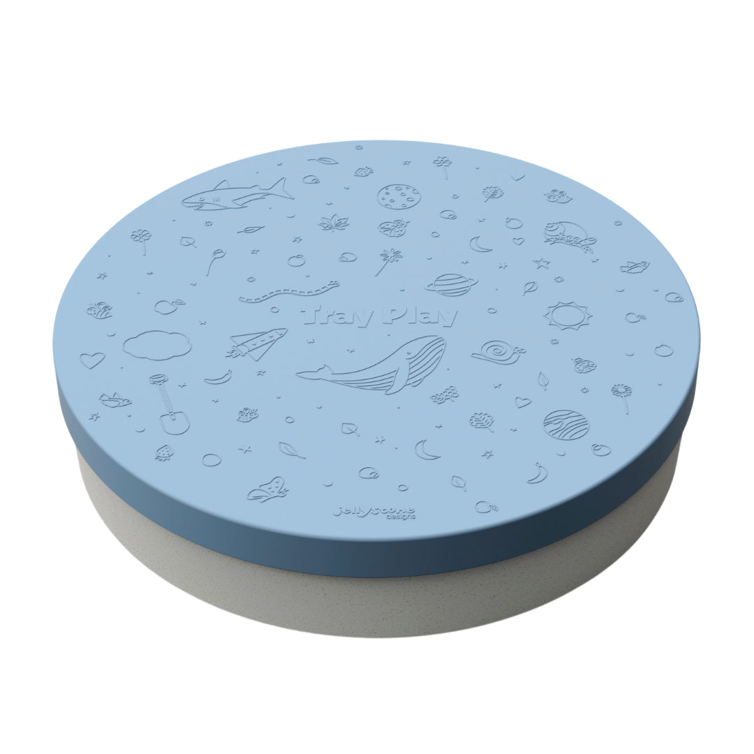 Jellystone play tray - Zachtblauw