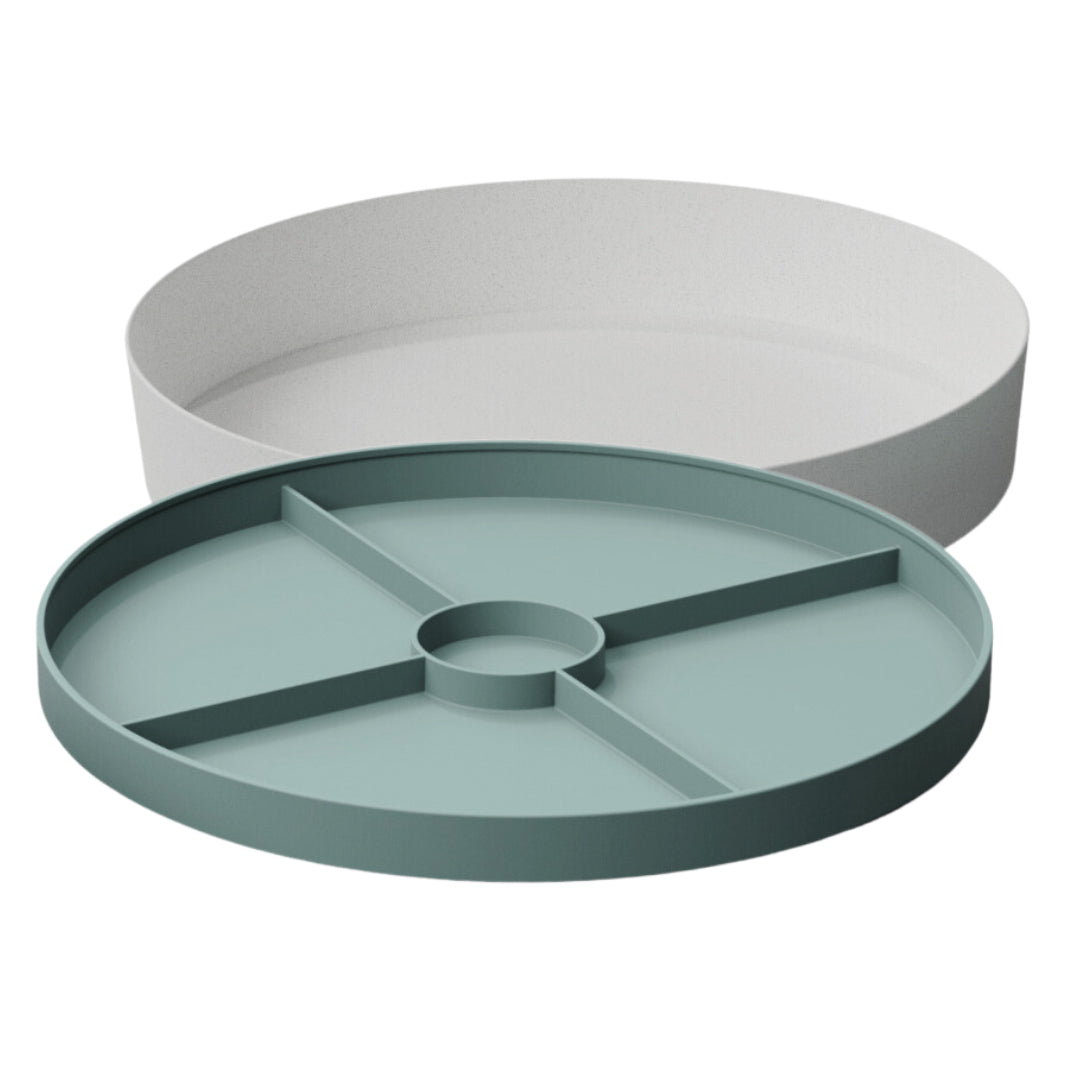 Jellystone play tray - Salie groen