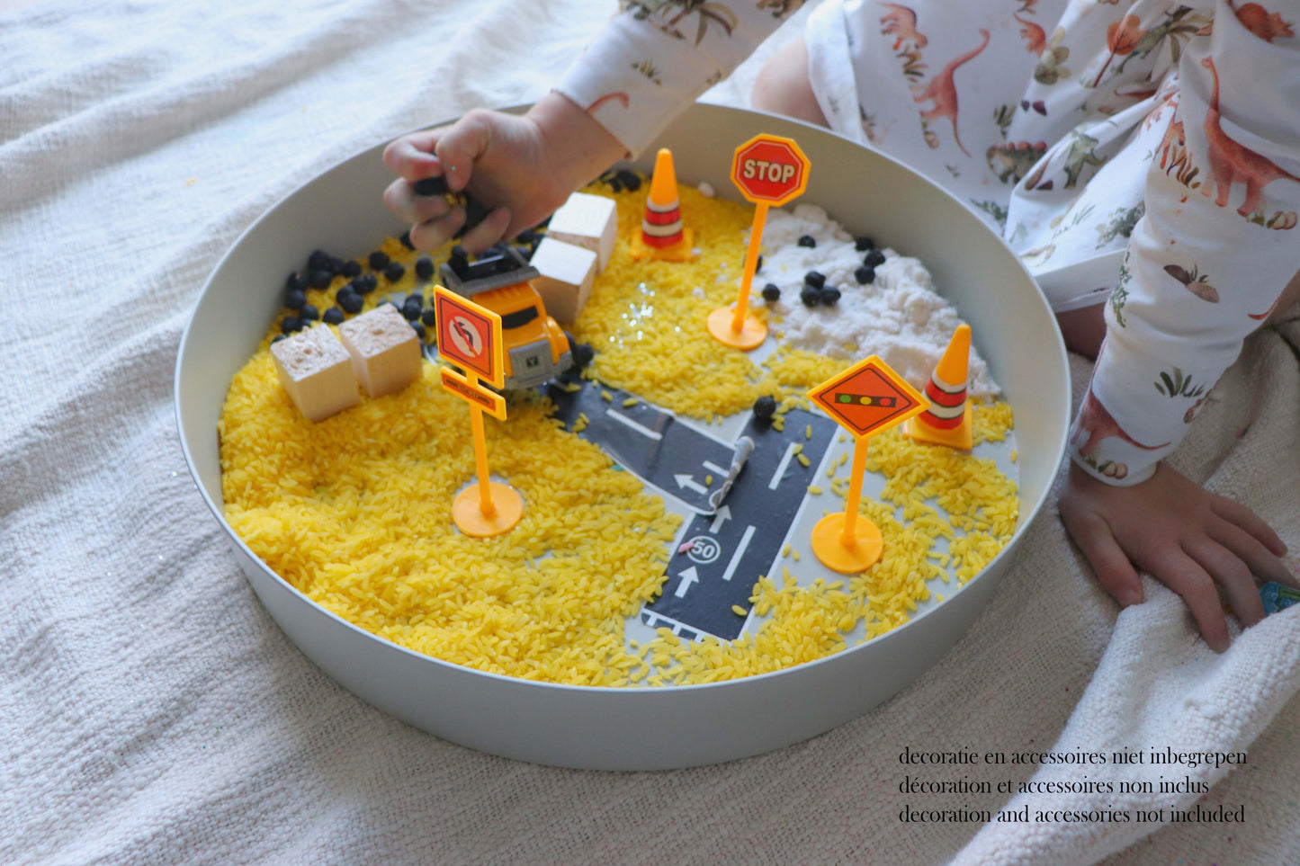 Jellystone play tray - Salie groen