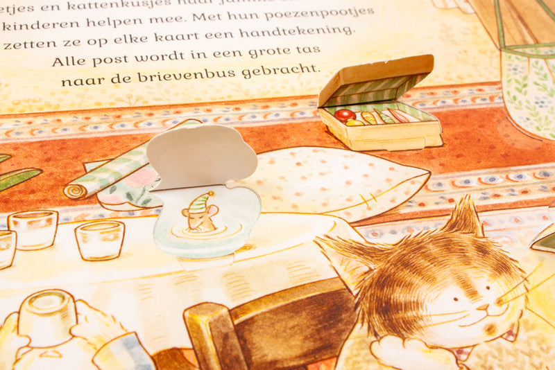 Adventsboek - Familie Kat viert samen Kerstmis