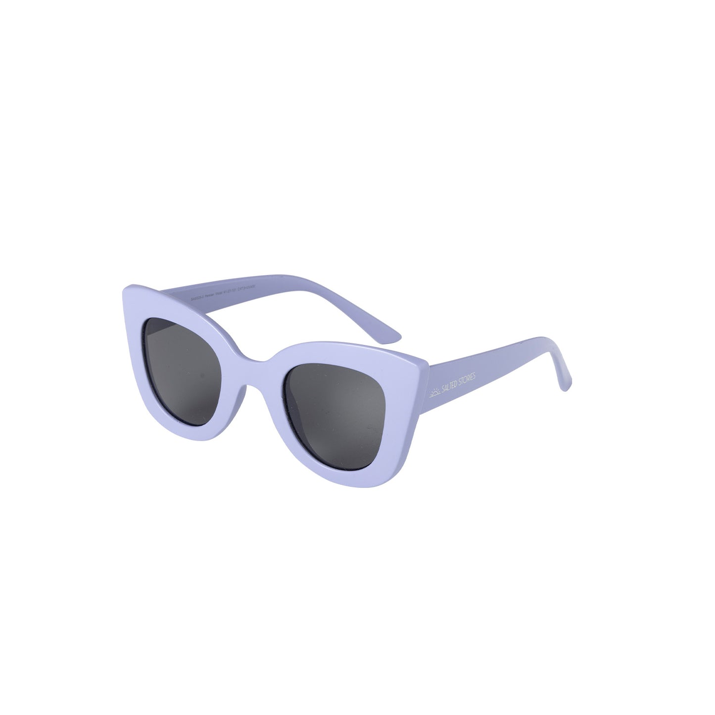 Salted Stories | Cat eye zonnebril voor kind - Solid | Persian Violet