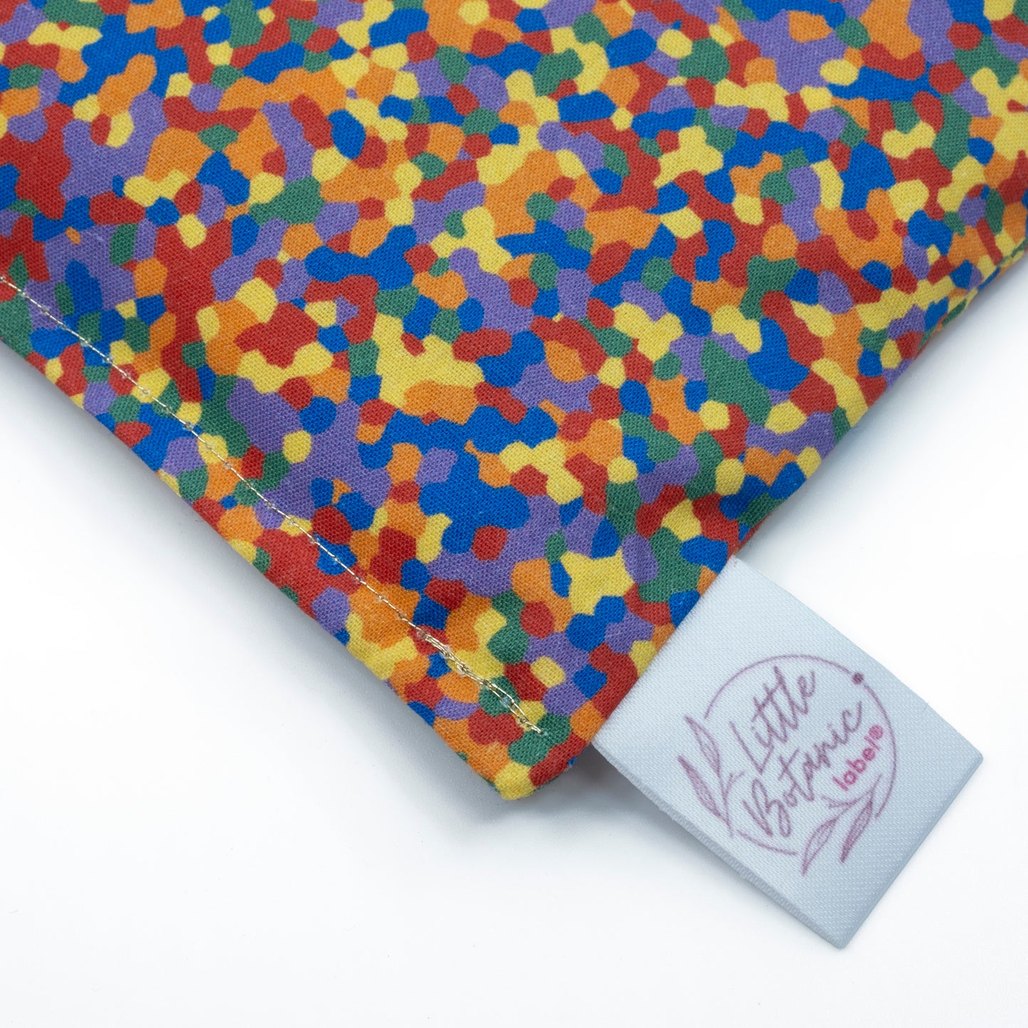 Little Botanic label sensorische pittenzakje - regenboog confetti