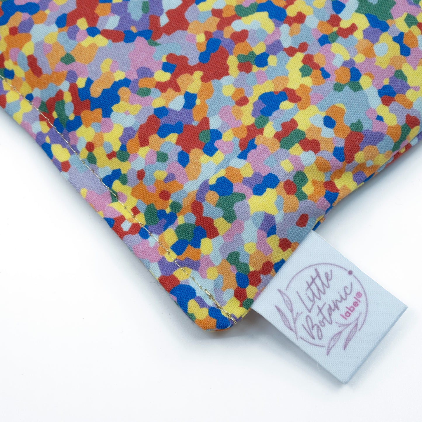 Little Botanic label sensorische pittenzakje - Super confetti