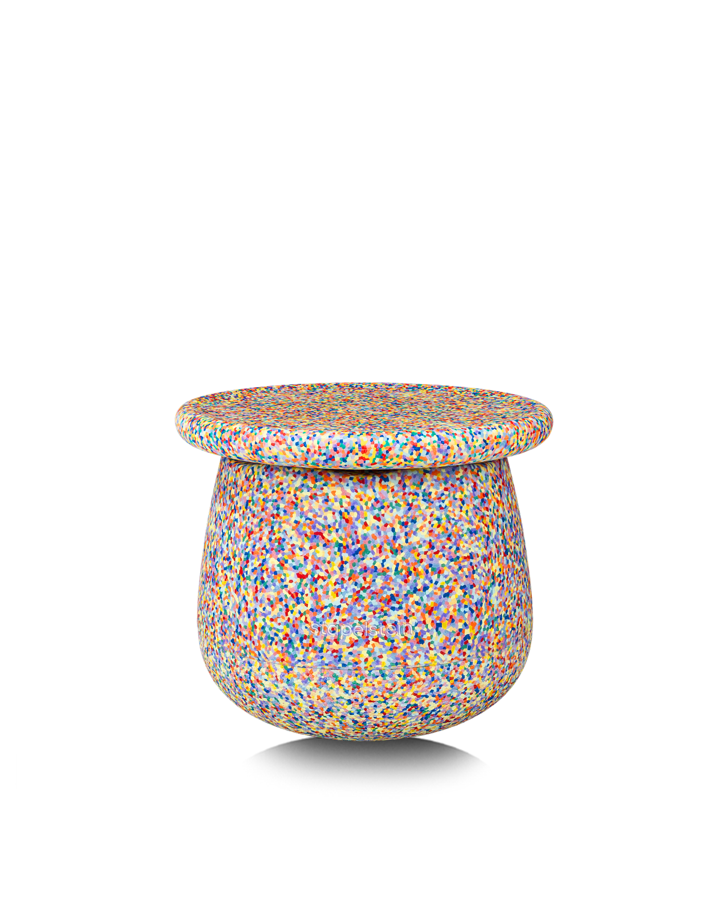 Stapelstein® Dynamisch kruk - Super confetti small