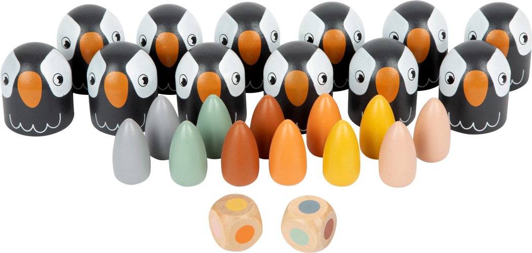Small foot - Houten memospel pinguin