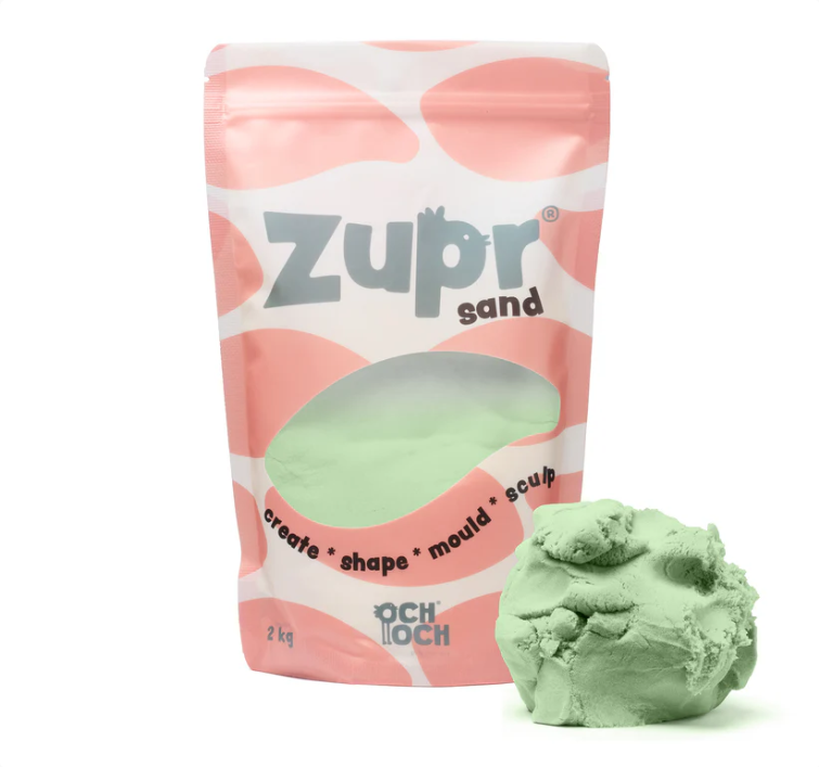 Zupr Sand - Grassy green (2 KG)