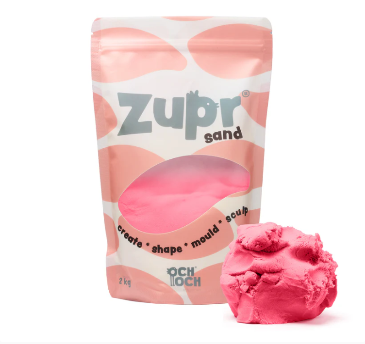 Zupr Sand - Poppy pink (2 KG)