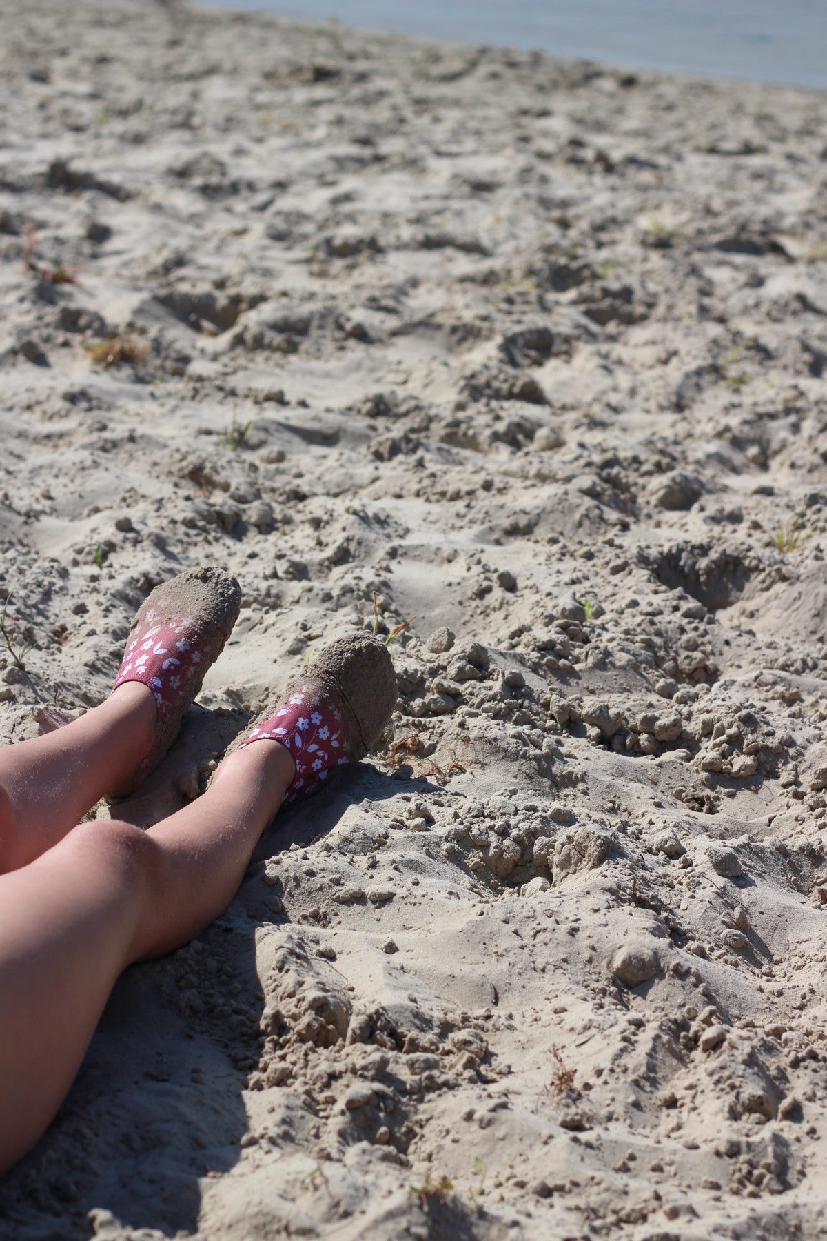 Slipstop | Waterschoentjes voor meisjes | Antislip schoen | Bloemenprint | Stone flower