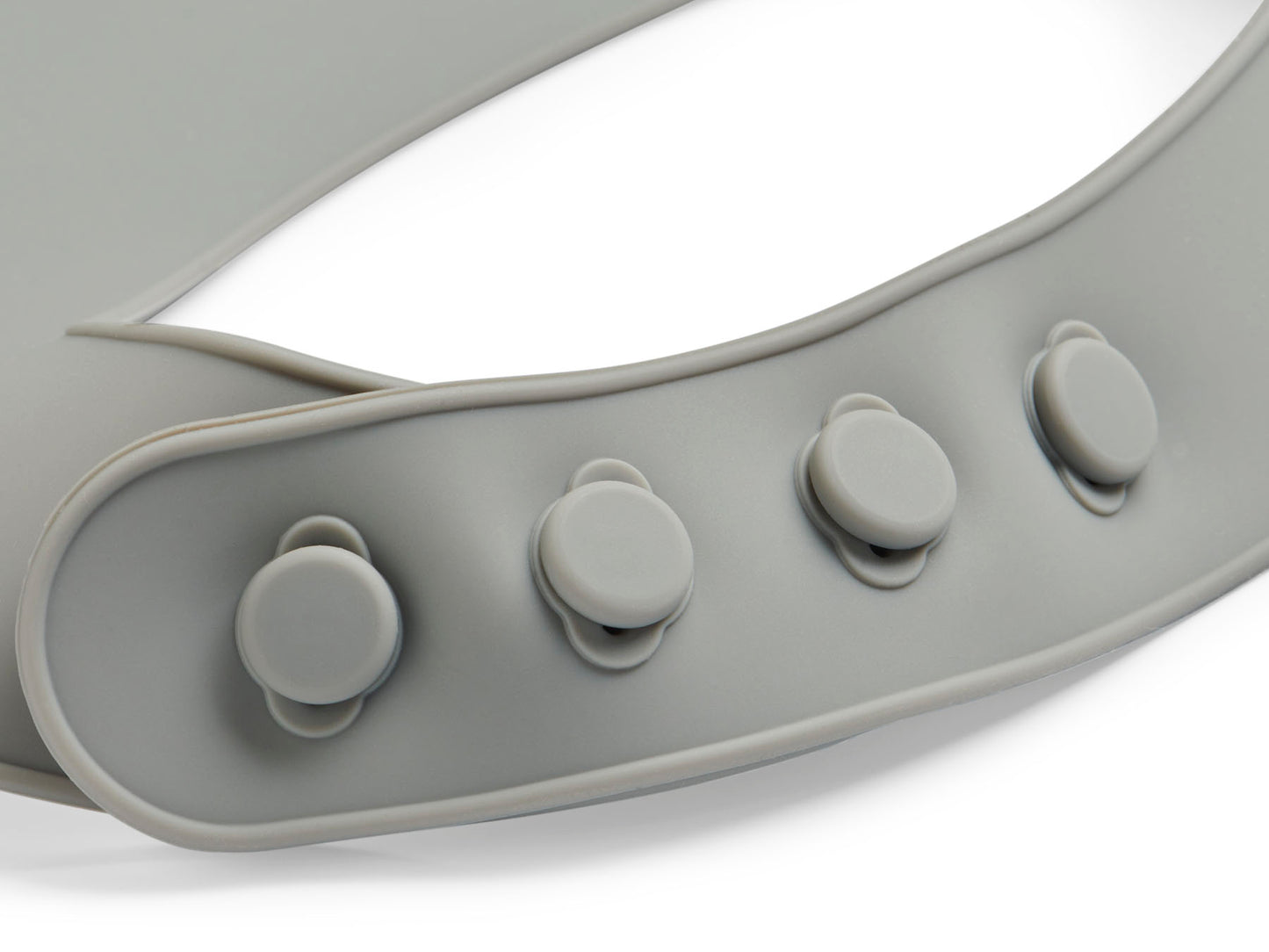Siliconen slabber | Storm grey