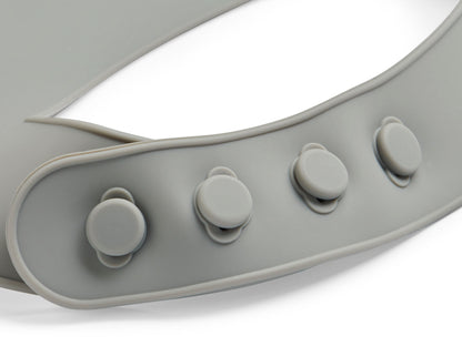 Siliconen slabber | Storm grey