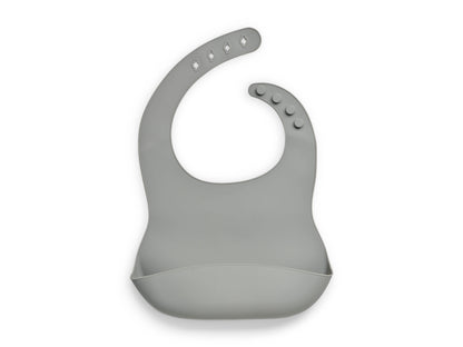 Siliconen slabber | Storm grey