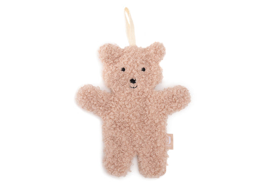 Speendoekje Teddy beer - Wild rose