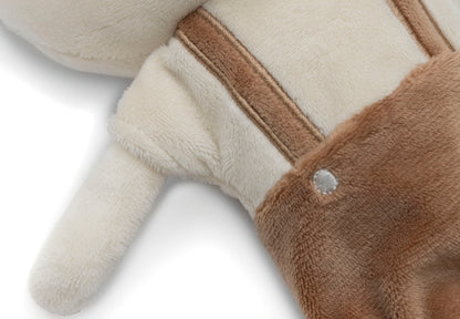 Knuffel Mouse - Bowie | Creme kleurig