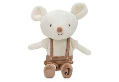 Knuffel Mouse - Bowie | Creme kleurig