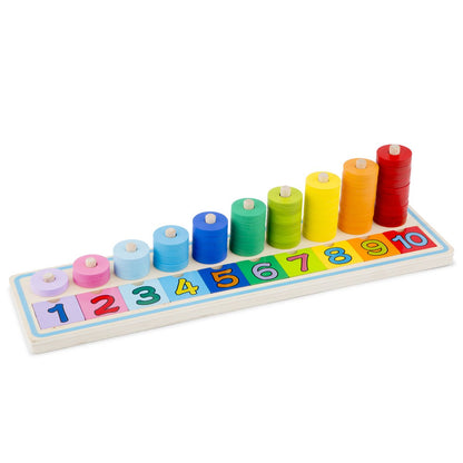 Houten tel spel | Rekenspel | New Classic Toys - Leren tellen