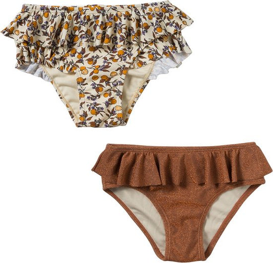 Salted stories bikini broekjes - L'Orange Sophie 2 pack (Maat 62/68)