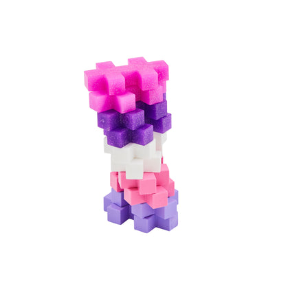 Plus-Plus BIG tube - Glitter (15 stuks)
