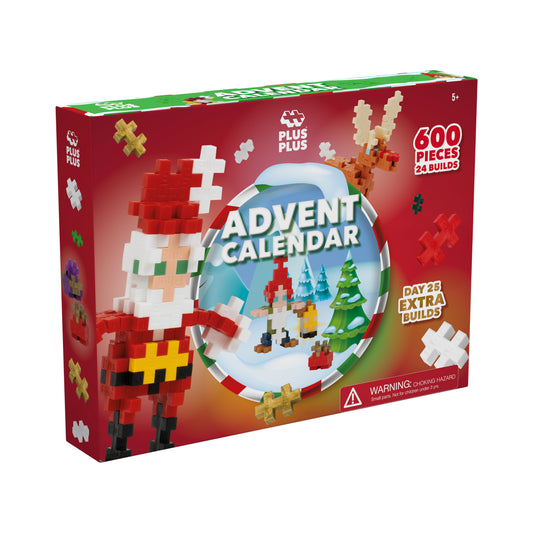 Plus-plus Adventskalender - Santa's world